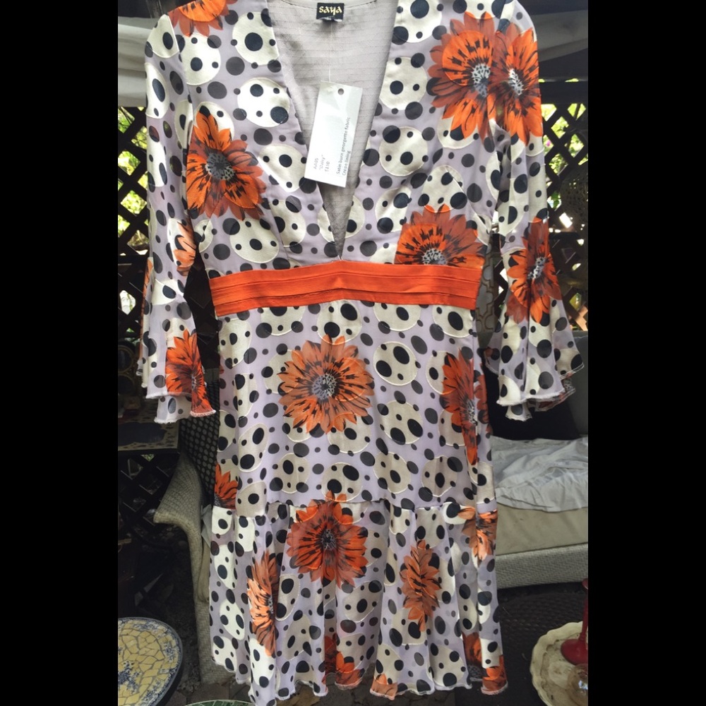 Adorable & fun one-of-a-kind India Artisan dress